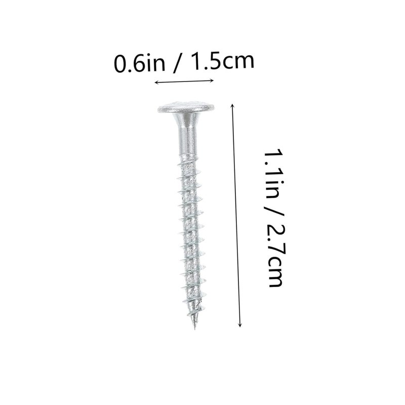 PartyKindom 20sets Practical Expansion Tubes Simple Expansion Tube Screws Plasterboard for RMR Screws Wall Repair - Image 3