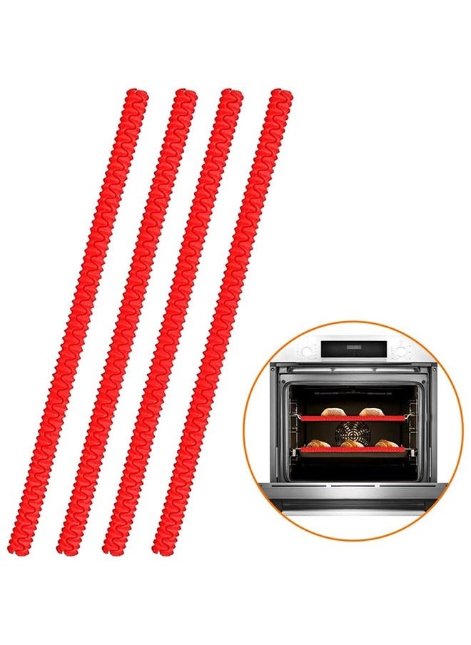Generic Oven Rack Protector,Anti-Scald and Durable,Washable,Easy to Install Oven Protector for Restaurant/Kitchen(Set of 4)  - Image 1