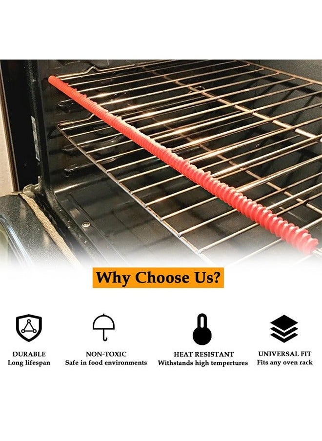 Generic Oven Rack Protector,Anti-Scald and Durable,Washable,Easy to Install Oven Protector for Restaurant/Kitchen(Set of 4)  - Image 2