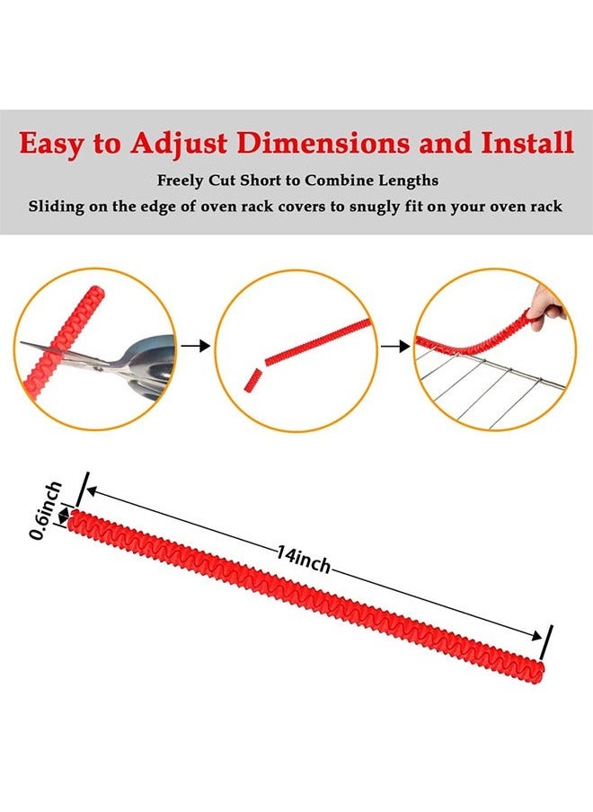 Generic Oven Rack Protector,Anti-Scald and Durable,Washable,Easy to Install Oven Protector for Restaurant/Kitchen(Set of 4)  - Image 4