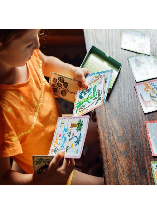 eeBoo: Create a Story Cards, Tell Me a Story, Volcano Island, 36 Cards Included in The Set, Encourages Imagination, Creativity and Story-Telling, for Ages 3 and up - Image 3