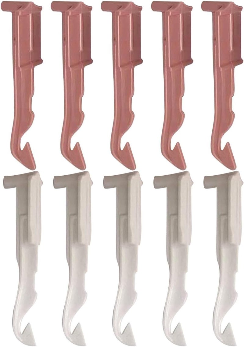 klarako 10x Knitting Hooks 48-Needle Knitting Machine Accessories Yarn Threader DIY Hand Weaving Knitting Loom Replace Parts Crochet Components - Image 5