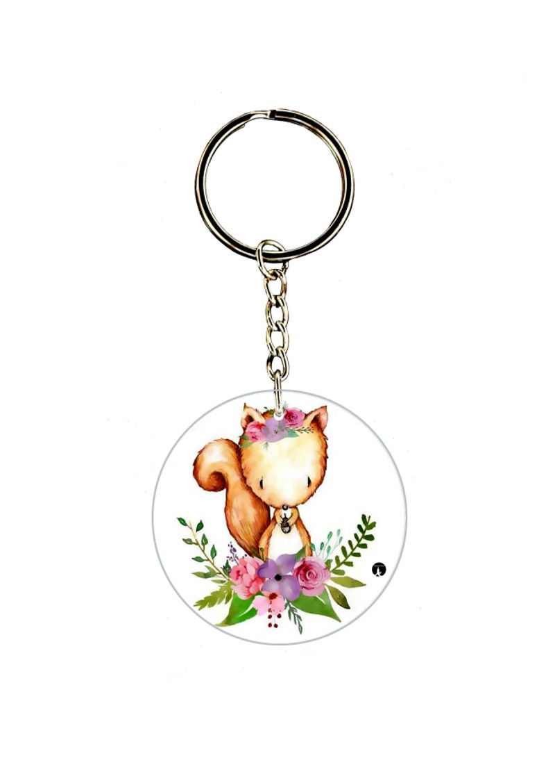 RKN Cartoon Printed Keychain