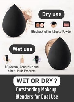 TRENZ Makeup Sponge for Seamless Blending, ideal for flawless coverage, face powder sponge, foundation sponge, makeup sponge, powder puff, face sponge, makeup sponges, small beauty blender, sponge, makeup essentials,  - Image 5