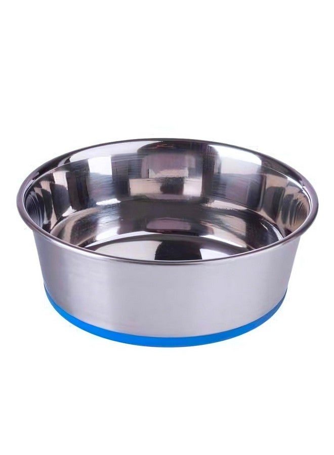بتس إمباير وعاء طعام ثقيل للكلاب | وعاء طعام كبير للكلاب، وعاء طعام كبير الحجم للكلاب | قاعدة مطاطية من الفولاذ المقاوم للصدأ | وعاء طعام للكلاب | أوعية طعام للكلاب والقطط والحيوانات الأليفة (1600 مل) - Image 1