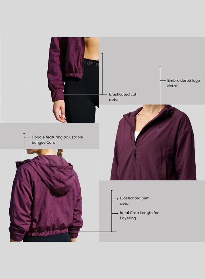 ZAECY  Women's Wind-Cheater Hoody-Jacket for Women | Best Price UAE