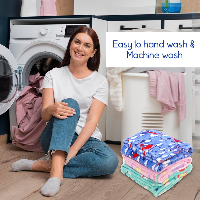 Mee Mee Ultra Soft Plush | Lightweight & Super Comfortable Baby Blankets | Swaddle for Infant & Toddler | Multipurpose | Breathable 2 Years | Brown | 75X100 CM - Image 3