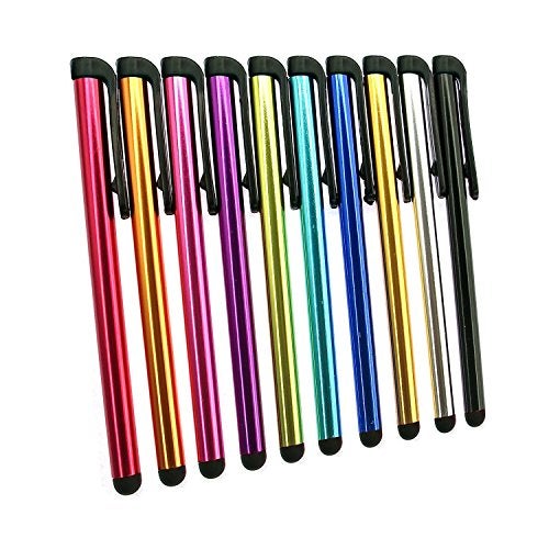 INNOLIFE Metal Stylus Touch Screen Pen Compatible with Apple iPhone 4 4S 5 5S 5C 6 6 Plus iPad Galaxy Tablet Smartphone PDA (100) - Image 2
