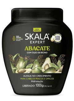 SKALA Avocado Hair Treatment Conditioning Cream For Weak and Dull Hair - 1000gm  - Image 1