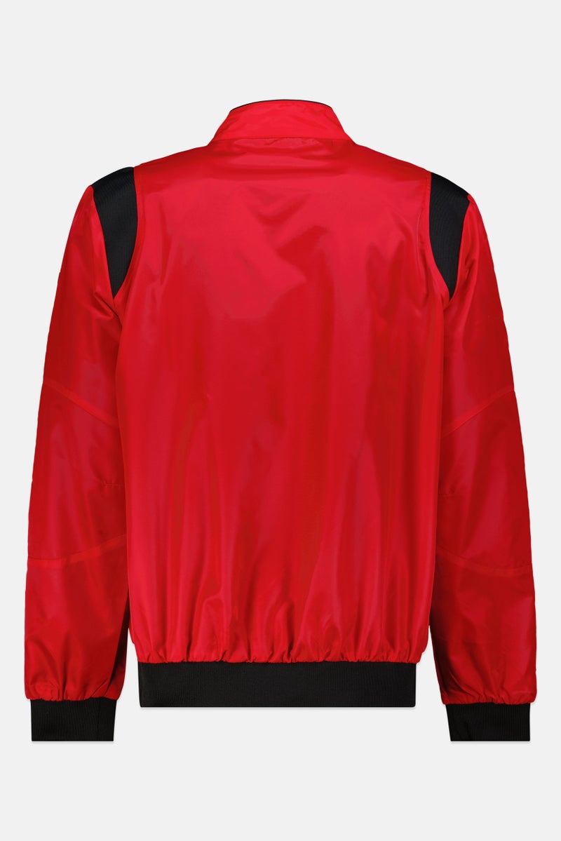 Scuderia Ferrari Men Sportswear Fit Long Sleeve Brand Logo Outdoor Jacket, Multicolor - Image 3