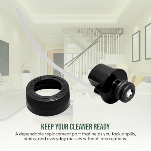 Selgo Replacement Cap & Straw Assembly for Bissell Little Green Machine Carpet Cleaners - Models 1400B, 1400W, 3369, 3353, 3519, Only for Models Listed - Image 5