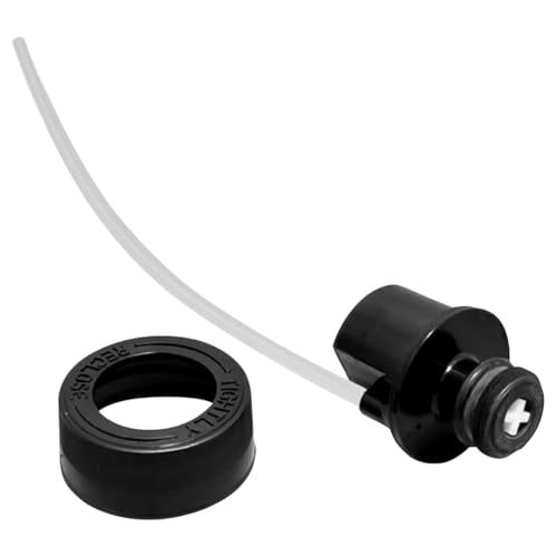 Selgo Replacement Cap & Straw Assembly for Bissell Little Green Machine Carpet Cleaners - Models 1400B, 1400W, 3369, 3353, 3519, Only for Models Listed - Image 1