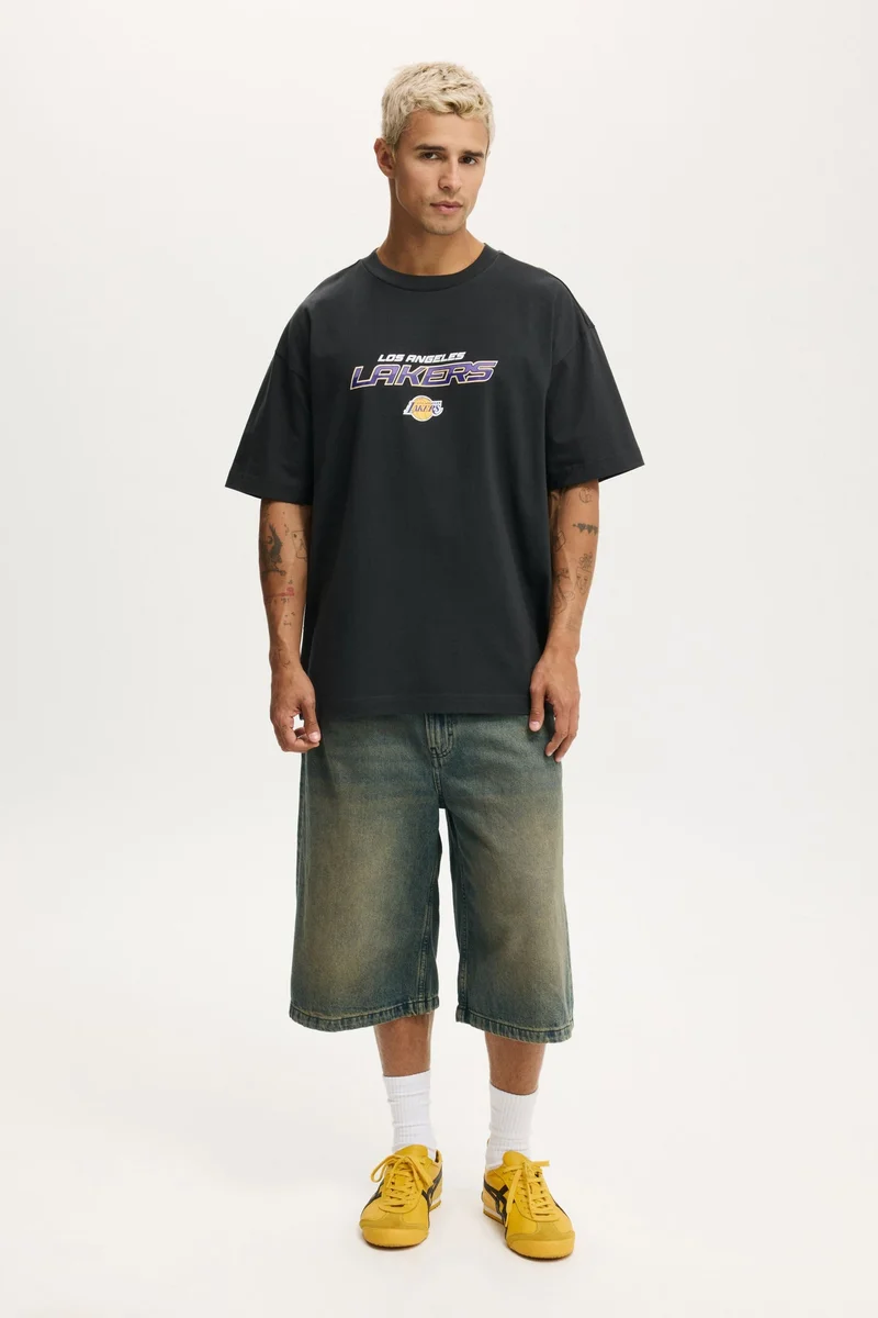 Cotton On BOX FIT NBA T-SHIRT