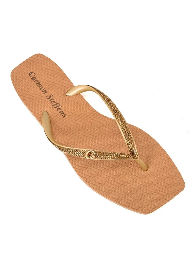 Carmen Steffens Flip-Flops Golden Shine