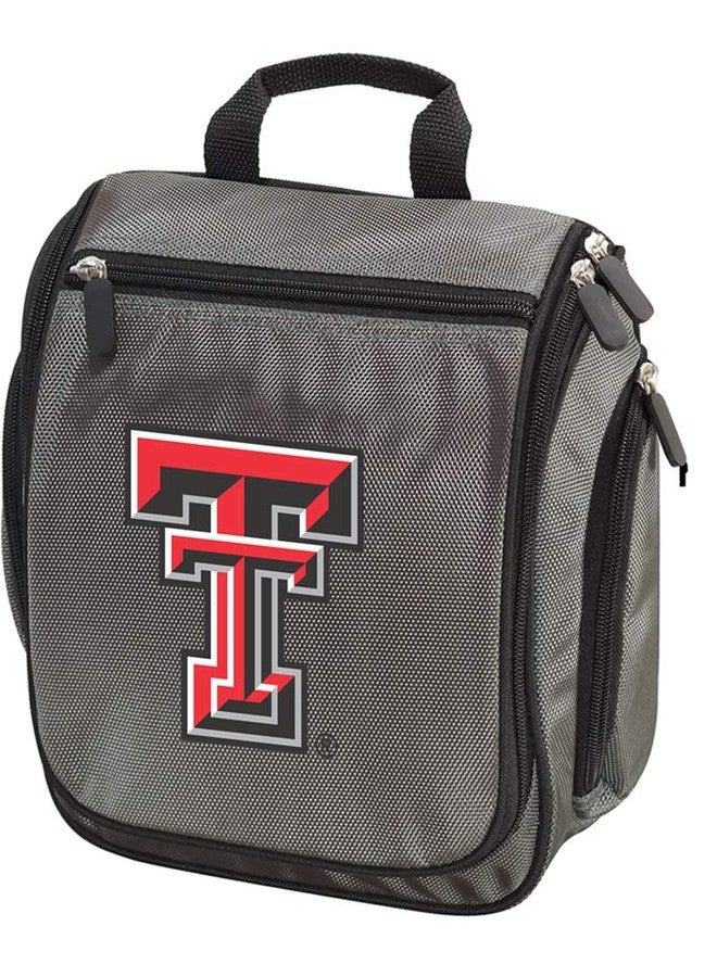 Broad Bay Texas Tech Toiletry Bags Or Hanging Texas Tech Red Raiders Shaving Kits (Gray) - Image 1