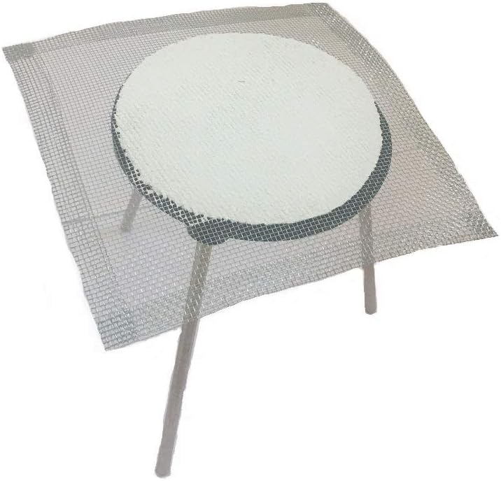 SUCOHANS Lab Bunsen Burner Tripod Stand with Mesh Screen 6 Inch and 6 Inch Removable Legs for Heating Soldering Lab Bunsen Burner - Image 1