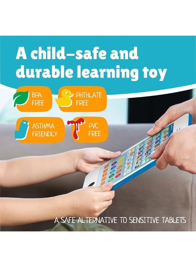 Boxiki kids 6in1 Kids Phone Toy Educational Toys for Toddlers 13 Learning Toys for 4 Year Old Boys  Girls Kids Laptop Kids Tablet for Toddlers  Ideal Educational Toys for 4 Years WhiteBlue - Image 5