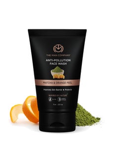 Anti-Pollution Face Wash With Matcha And Orange Peel For Deep Pore Cleansing – 100Ml