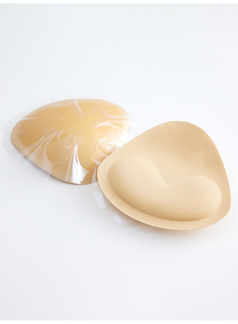 DEYVI Sticky Push Up Pads  Silicone Bra Stick On Bra Push Up Pads Adhesive Nipple Covers Breast Shaper Bra Inserts Waterproof Soft Padding for Weddings Sports Swimsuits and Bikinis - Image 3