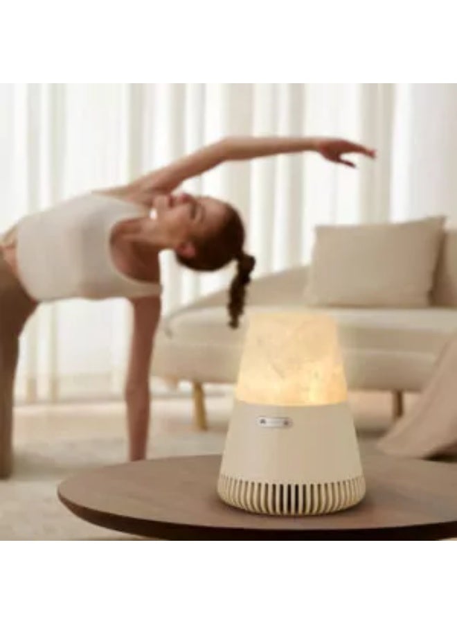 EZVALO 3in1 Natural Stone Aroma Bluetooth Speaker with Night Light - Image 1