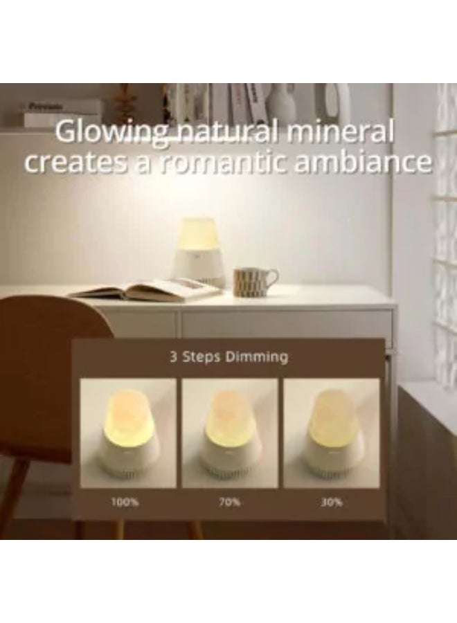 EZVALO 3in1 Natural Stone Aroma Bluetooth Speaker with Night Light - Image 2
