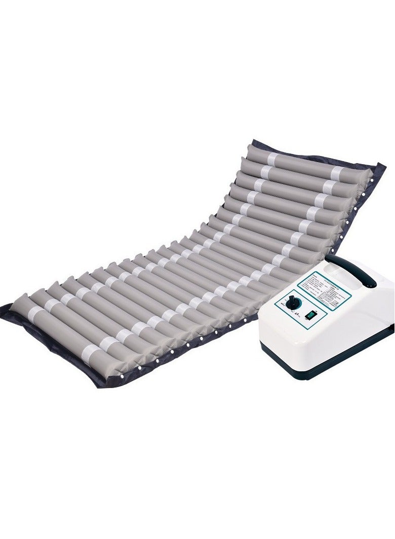 XiuWoo Alternating Pressure Mattress Air Topper Pad for Bed Sore, Ulcer Prevention, Bedridden Treatment Inflatable Fits Hospital Bed Includes Electric Pump  - Image 1