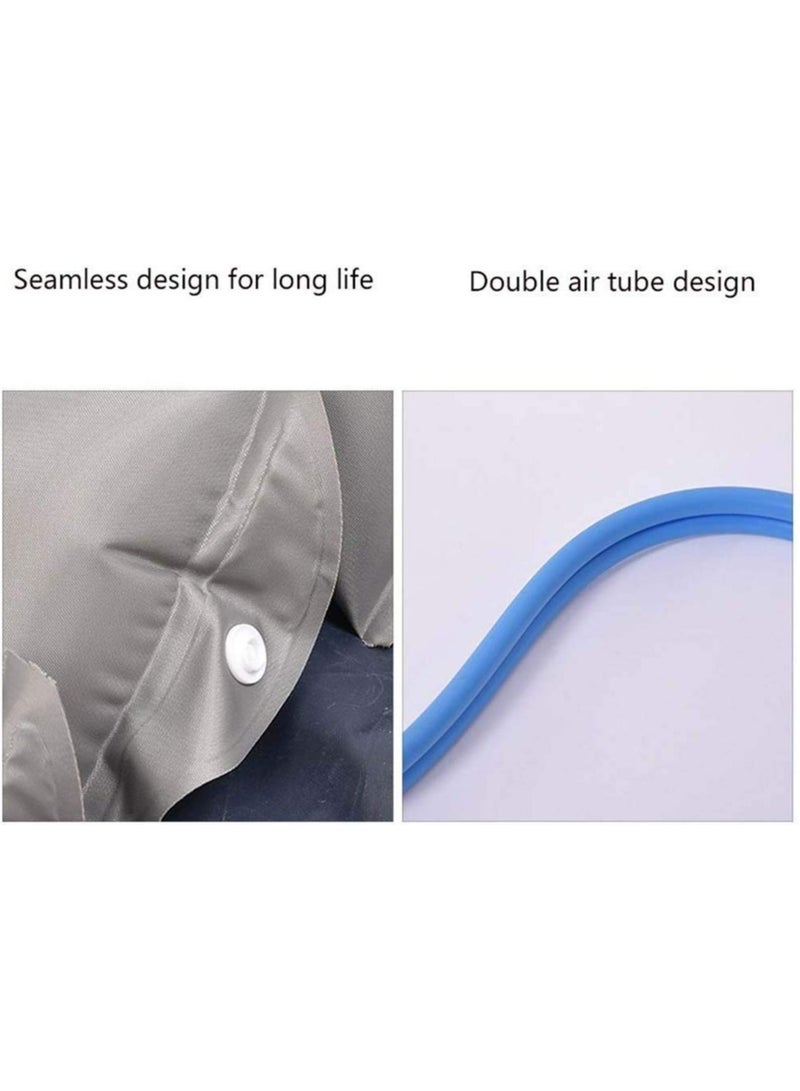 XiuWoo Alternating Pressure Mattress Air Topper Pad for Bed Sore, Ulcer Prevention, Bedridden Treatment Inflatable Fits Hospital Bed Includes Electric Pump  - Image 4