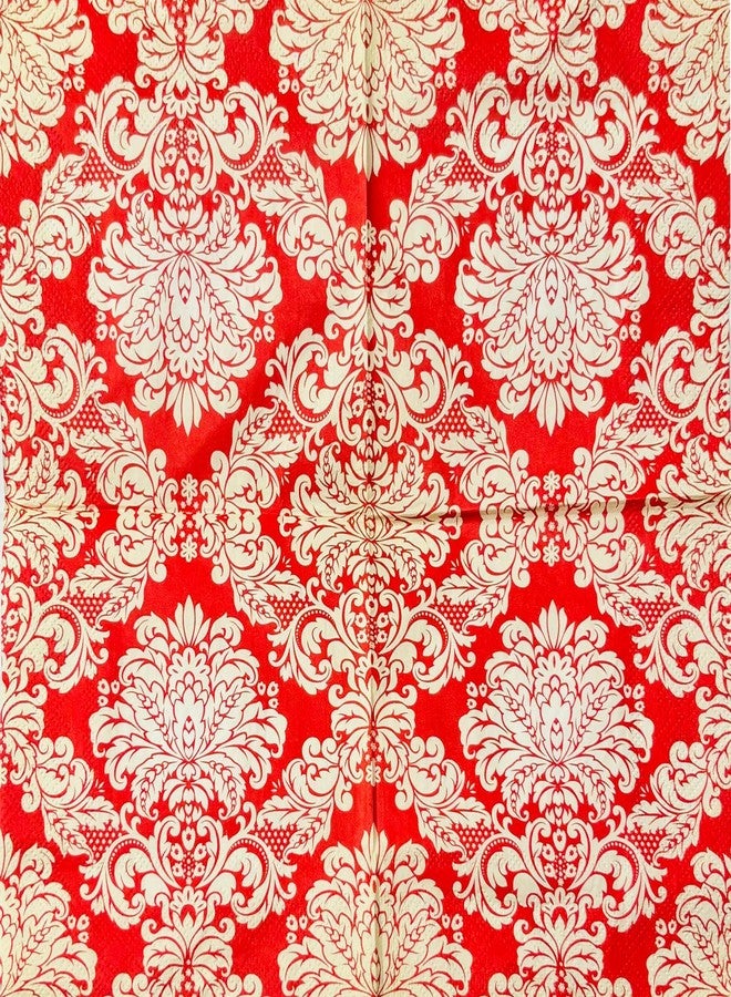 Ambassador Multi Color Paper Napkins / 25cm x 25cm / 2ply / 20pcs per pkt / 1 pkt - Image 2