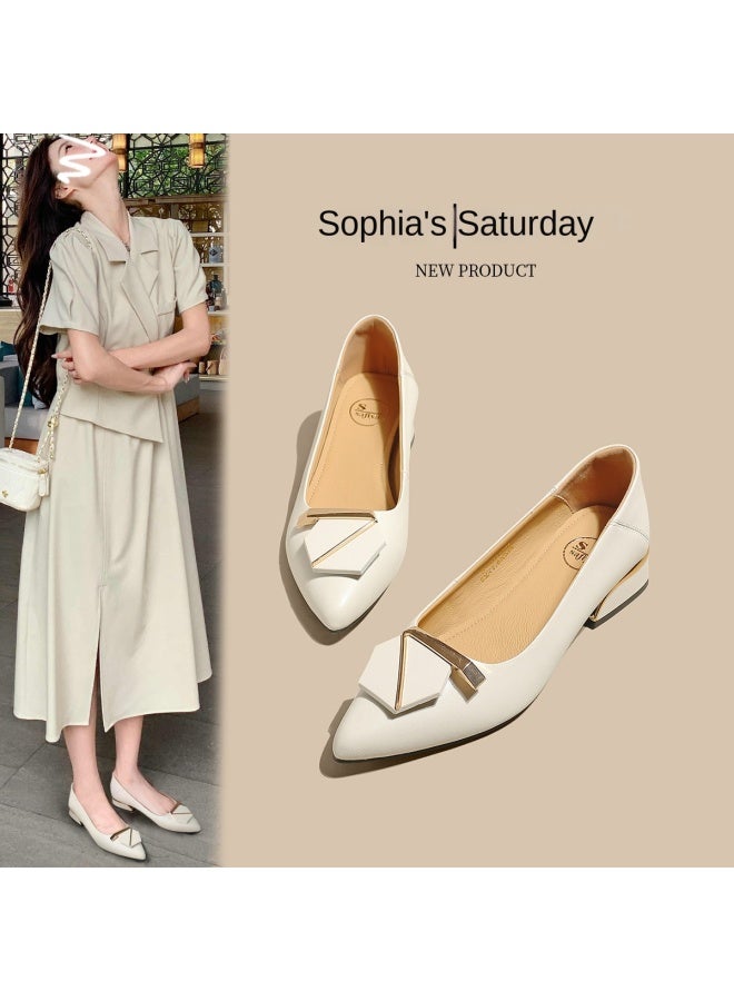 SAFIYA Saturday's 2025 Women's Flats, Spring/autumn Fashion Women's Flats, Comfortable And Non-slip, High-end Style Women's Shoes - Image 3