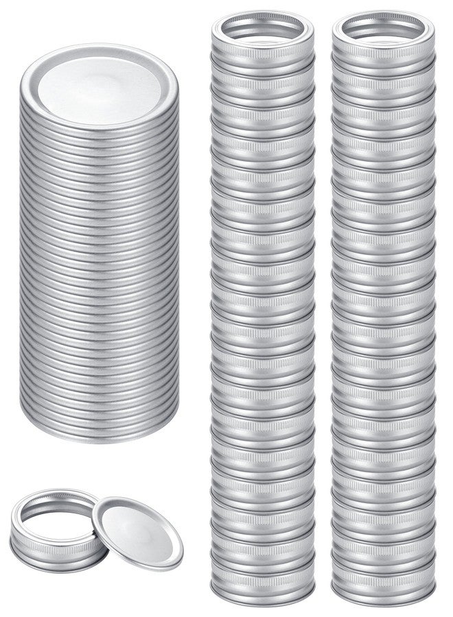 EvaHab 72Pcs Canning Lids with Rings Regular Mouth, for Ball, Kerr Jars - Split-Type Metal Mason Jar Lids for Canning - 100% Fit & Airtight for Jars (36Lids+36Rings for Regular Mouth) - Image 1