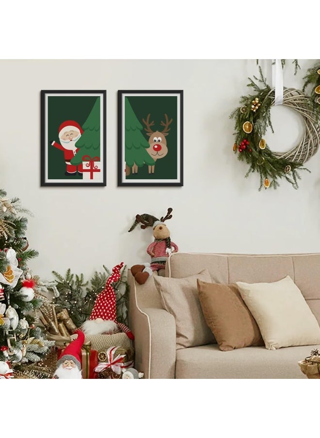 ENJOYBASICS 12x18 Picture Frame Display Poster 11x17 with Mat or 12 x 18 Without Wall Gallery Photo Frames Black 2 Pack