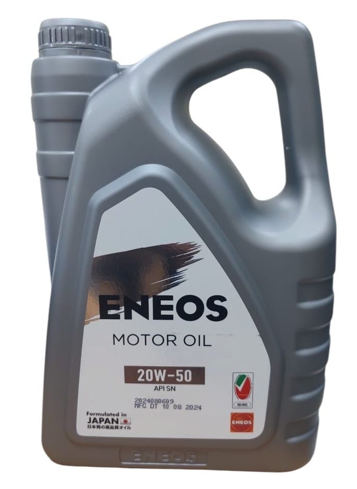 Oil ENEOS 20W50 MINERAL BASE OIL-SN-4LTR, EMA22040004 