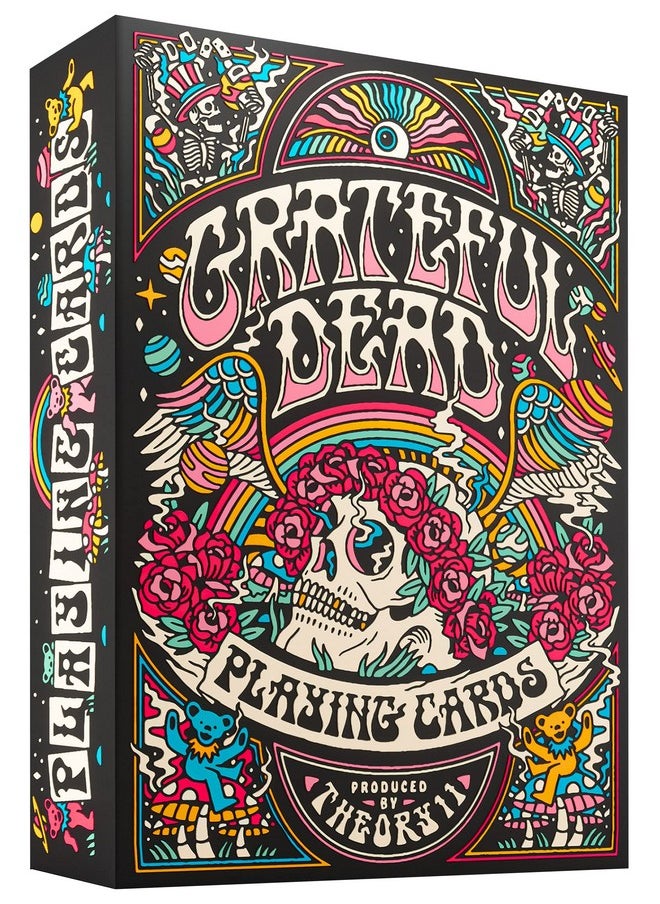 Theory11 theory11 Grateful Dead Playing Cards Premium Deck with Iconic Band-Themed Artwork  - Image 1