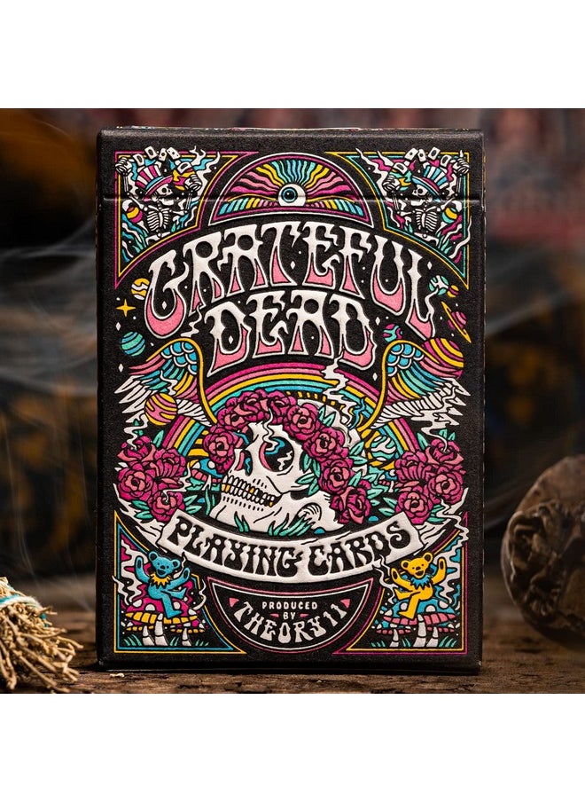 Theory11 theory11 Grateful Dead Playing Cards Premium Deck with Iconic Band-Themed Artwork  - Image 2