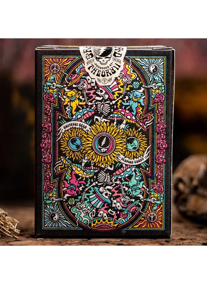 Theory11 theory11 Grateful Dead Playing Cards Premium Deck with Iconic Band-Themed Artwork  - Image 3