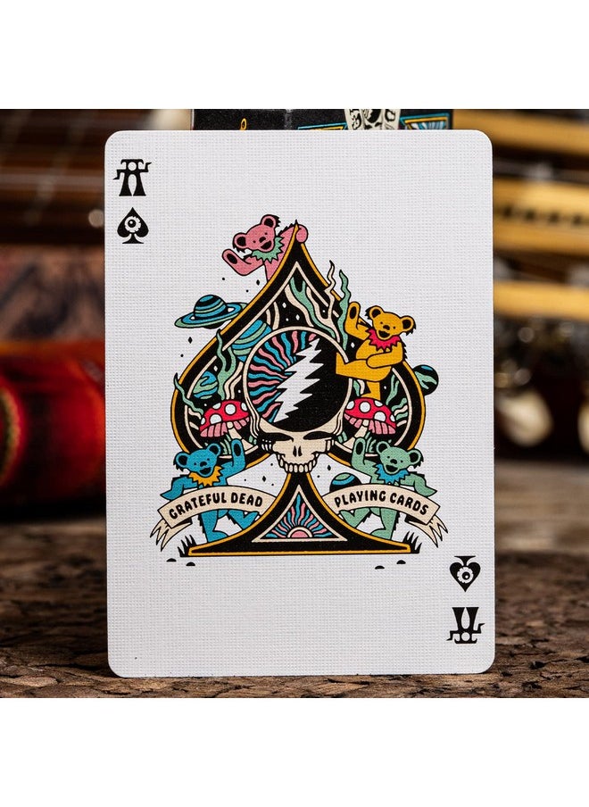 Theory11 theory11 Grateful Dead Playing Cards Premium Deck with Iconic Band-Themed Artwork  - Image 5