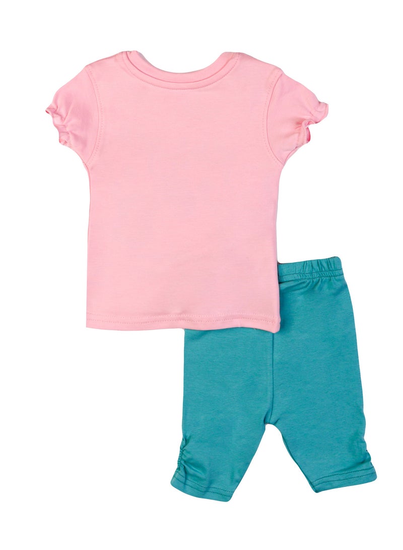 Zercon Summer Pajama Set for Newborn Baby Girls - Summer Set for Girls - Image 3