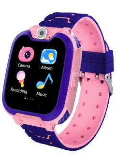 Generic Kid's Smartwatch With Sim Card Photo Waterproof Kids Gift Pink  - Image 1