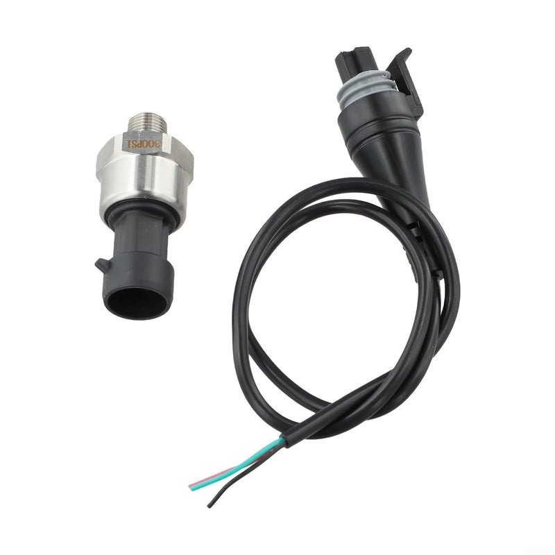300psi Pressure Sensor Transmitter 5V 18 Inch NPT 5PSI To 1000PSI For Fuel Air Compact Fuel Pressure Transducer Sender - Image 4