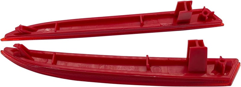 LFONEIBGG For 2013-2015 Honda Accord Sedan Rear Mounted Bumper Reflector Left & Right Pair Set Red Marker Lights Lens Trim 33505T2AA01 33555T2AA01 - Image 3