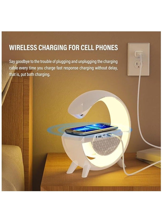 Dimmable Night Light with Bluetooth G Shape LED Speaker - Image 3