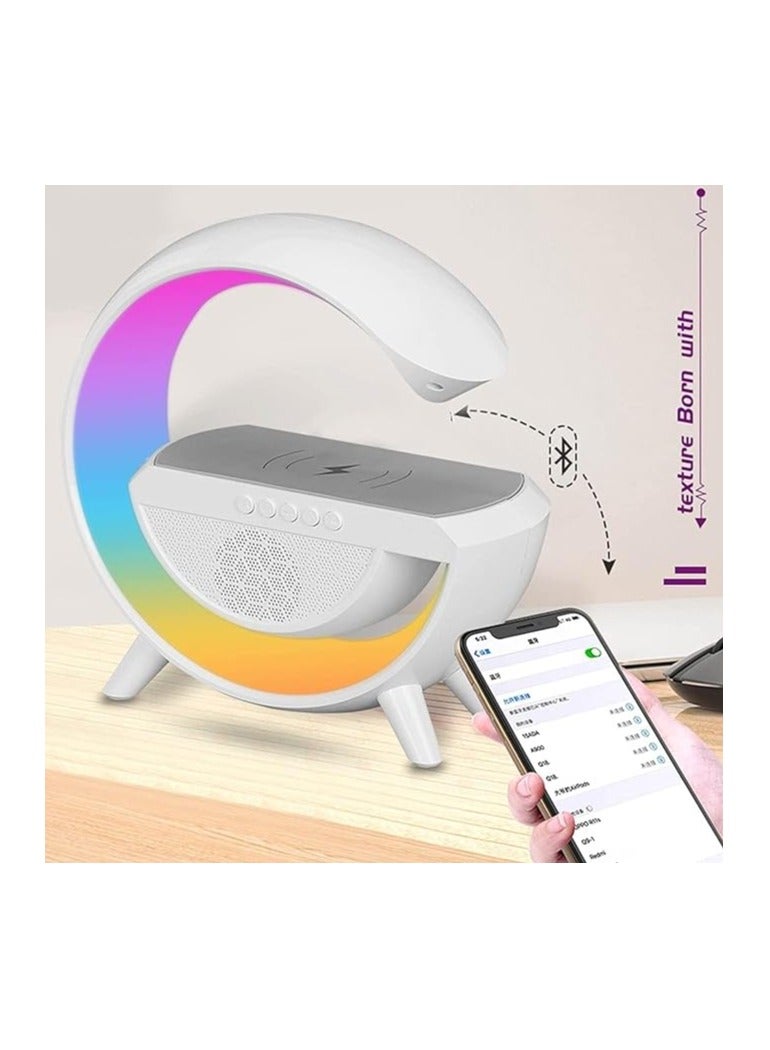 Dimmable Night Light with Bluetooth G Shape LED Speaker - Image 2