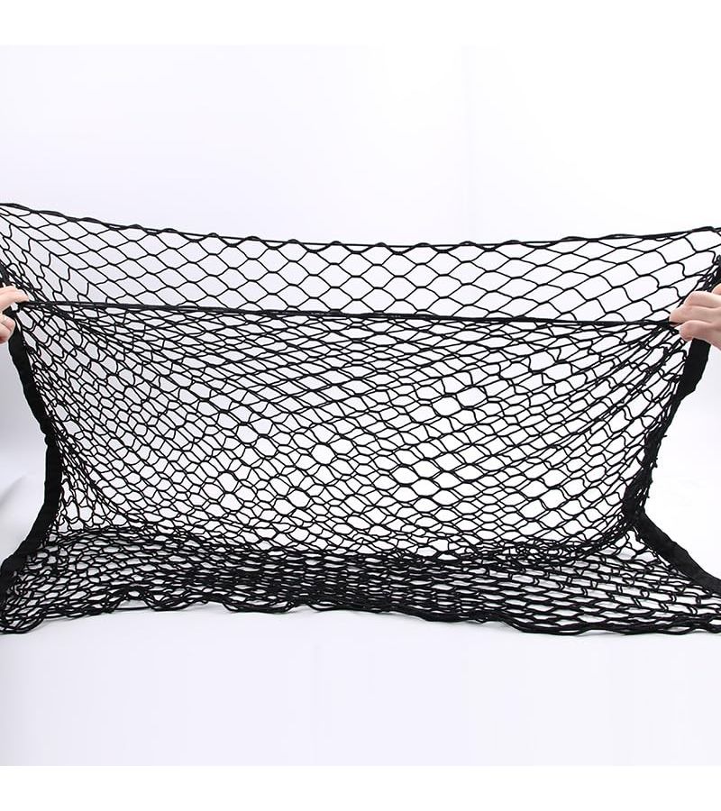Dog Car Barrier Net For Toyota Rav4 2022 Dual Layer Luggage Safety Cargo Mesh Pet Divider Trunk Screen - Image 3