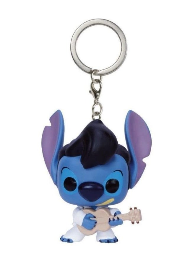 Funko Pop! Keychain: Disney - Elvis Stitch Novelty Keyring - Collectable Mini Figure - Image 2