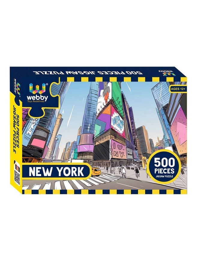 Webby New York Jigsaw Puzzle, 500 Pieces - Image 1