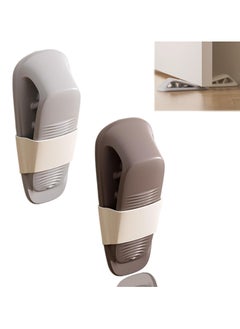 CMGTYYD 2Pcs Silicone Floor Door Stoppers,Anti-Collision Heavy Duty Door Stops | Windproof Small Door Blocker for Bottom of Door, Floor Surfaces, Floor Gaps  - Image 1