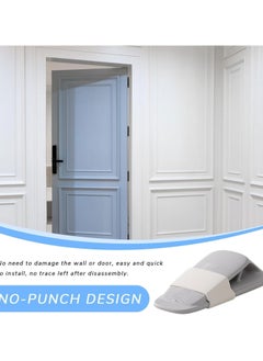 CMGTYYD 2Pcs Silicone Floor Door Stoppers,Anti-Collision Heavy Duty Door Stops | Windproof Small Door Blocker for Bottom of Door, Floor Surfaces, Floor Gaps  - Image 2