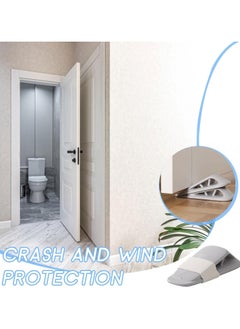 CMGTYYD 2Pcs Silicone Floor Door Stoppers,Anti-Collision Heavy Duty Door Stops | Windproof Small Door Blocker for Bottom of Door, Floor Surfaces, Floor Gaps  - Image 3