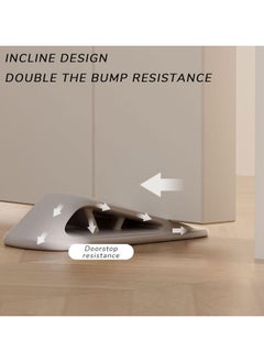 CMGTYYD 2Pcs Silicone Floor Door Stoppers,Anti-Collision Heavy Duty Door Stops | Windproof Small Door Blocker for Bottom of Door, Floor Surfaces, Floor Gaps  - Image 4