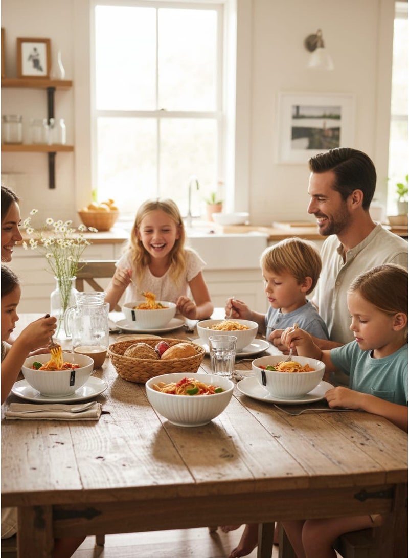 داني هوم وعاء سلطة سيراميكي مكون من 3 قطع مقاس 20.7 سم - Image 3